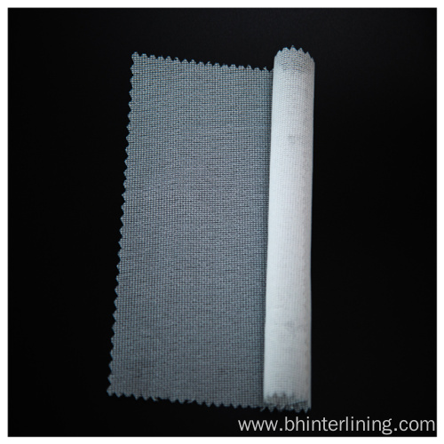 Enzyme washed plain weave low stretch Interlining fabric